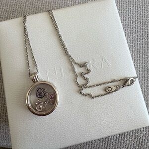 Authentic Pandora Love charms Necklace